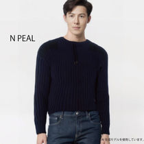 【N PEAL】007 RIBBED ARMY SWEATER