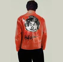 Supreme Schott Martin Wong 8-Ball Leather Varsity Jacket