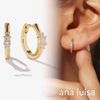 ana luisa ピアス 新作 ◆ ana luisa キュービックジルコニアフープピアス 送関込(13)