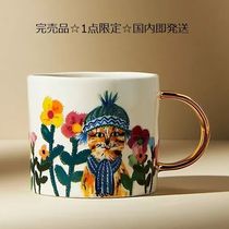 Anthropologie限定☆Francesca Kaye Feline Atelier Mug 1個