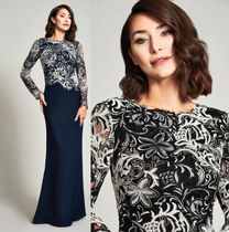 SALE!!TADASHI SHOJI スパンコール刺繍ロングワンピース