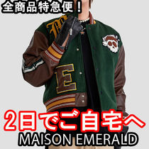 【2日でお届け】MAISON EMERSLD メゾンエメラルド スタジャン