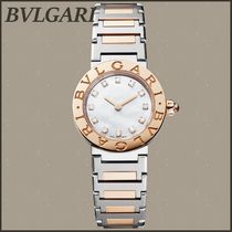 BVLGARI ブルガリブルガリ 腕時計 ピンクゴールド パール 白 18K