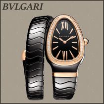 BVLGARI ブルガリ 腕時計 セルペンティ スピガ ブラック 黒 18K