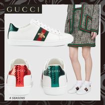 売切必至★Gucci〔エース〕エンブロイダリー付き スニーカー/New