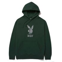 HUF PLAYBOY アフターアワー ラインストーン フーディ パーカー