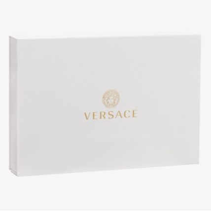 VERSACE ベビーロンパース・カバーオール Versaceヴェルサーチェ★メドゥーサ柄 4Pギフトセット★0M-18M(3)