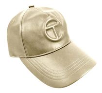 Telfar Logo Embossed Hat ゴールド