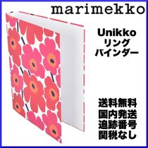 【日本未入荷】marimekko マリメッコ/ Unikko リングバインダー