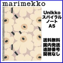 【日本未入荷】マリメッコ/ Unikko スパイラルノート A5 40枚