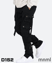 MNML ミニマル D152 STRAPPED CARGO DENIM デニム 韓国 BLACK