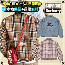 ★Supreme x Burberry★世界中で話題のコラボデニムジャケット★