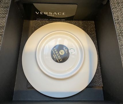 VERSACE マグカップ・ティーカップ 国内即納★VERSACEスカラデルパラッツォヴェルデカップ&ソーサー(4)