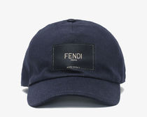 関税負担なし☆FENDI ブルーデニム ベースボールキャップ