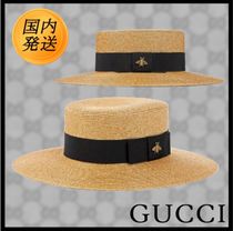 大人気！【国内発送★GUCCI】ラメ ファブリック パピエ ハット