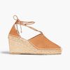 Jimmy Choo サンダル・ミュール Dulcet 90 Espadllile レザー&スエード ウェッジエスパドリーユ(5)