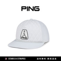 日本未販売【PING】Heritage スナップバック キャップ White