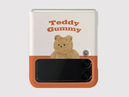 THE NINEMALL iPhone・スマホケース ◆THE NINE MALL◆Teddyシリーズハードケース◆Z Flip◆Galaxy(9)