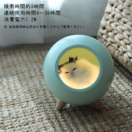 mooas 照明 【MOOAS】充電式★Sleeping Cat Moodlight [3color](9)