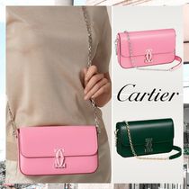 すぐ届く！ 【Cartier カルティエ】 チェーンバッグ ロゴ 関税込