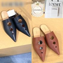 LOEWE【セール】■国内発■ポインテッド フラットミュール