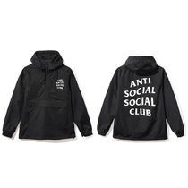 【国内即発】AntiSocialSocialClub Black Anorak アノラック