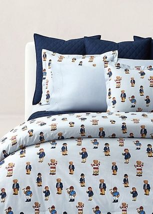 RALPH LAUREN HOME ベッドカバー・布団カバー・寝具 シングル【Ralph Lauren】 ポロベア 掛け布団＋シャムセット(12)