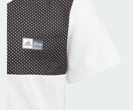 adidas キッズ用トップス 正品 adidas アディダスミッキーマウスサマー半袖+Tシャツセット(9)