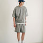 Jemut ショートパンツ JEMUT BAY WIDE SHORT SWEATPANTS MU4694(3)