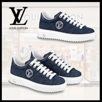 【22FW☆国内発】LV タイムアウト・ライン スニーカー デニム