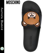 国内発送 関税込み★MOSCHINO★テディベア スライドサンダル