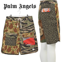 Palm Angels マルチプリント ハーフパンツ PMCB039S22FAB0015610