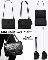 YSL【入手困難】大人気☆NIKI BABY CHAIN VINTAGE LEATHER BAG☆