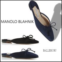 Manolo Blahnik＊BALLERIMU バレリム フラットミュール＊送料込