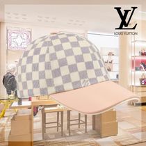 【ヘビロテできる♡国内発】LV キャップ・ダミエ アズール