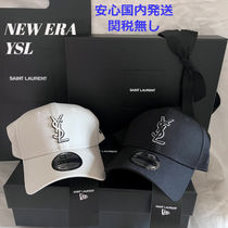 国内★Saint Laurent NEW ERA コラボ YSL モノグラム CAP 帽子