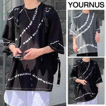 【YOURNUS】Tie-Die Over Short Sleeve T-Shirt