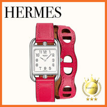 【大人気】HERMES エルメス ■ ケープコッド 23×23 mm 腕時計