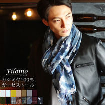 Filomo カシミヤストール大判メンズ