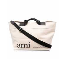 AMI PARIS｜アミパリス ハートロゴ入り LARGE MARKET BAG