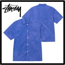 ★関税込★STUSSY★Stussy x Tekla SS Poplin Pajama Shirt★