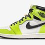 Nike スニーカー 関税込 NIKE AIR JORDAN 1 RETRO HIGH OG VOLT 555088-702(3)