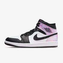 ★関税込★NIKE★JORDAN 1 MID WHITE BLACK TIE-DYE★25-30cm★