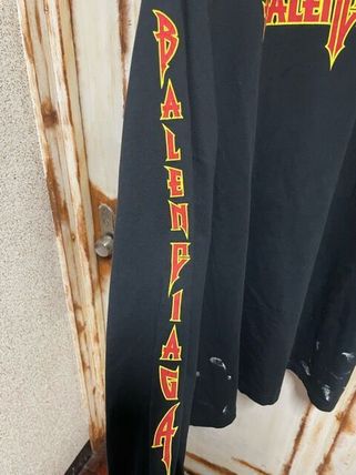 BALENCIAGA Tシャツ・カットソー 関税・送料込 BALENCIAGA Metallica ロンT(5)