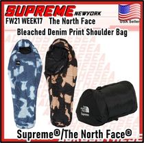 Supreme The North Face Bleached Denim Print Sleeping Bag