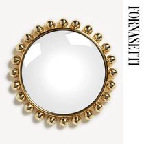 国内発| FORNASETTI  Mirror Collier ボールトリムミラー 凸面鏡