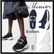 大人気★Roger Vivier★ヴィヴラン ストラスバックル スニーカー