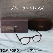 【送料,関税込】TOMFORD メガネ TF5821-B ブルーカットレンズ