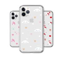 SANRIO☆CUTIE PATTERN CLEAR iPhone / Galaxy ケース