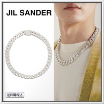 JIL SANDER シルバートーン カーブチェーン ネックレス 人気